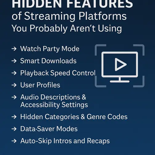 Hidden Features of Streaming Platforms You Probably Aren’t Using